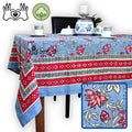 Fleurine Floral Cotton Tablecloth