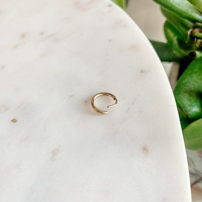 Forever Hoops Tiny 14k Gold