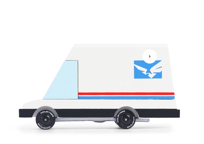 Futuristic Mail Van