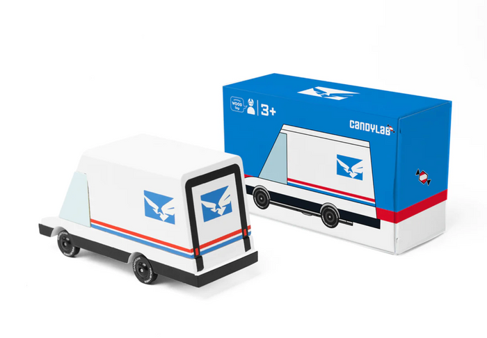 Futuristic Mail Van