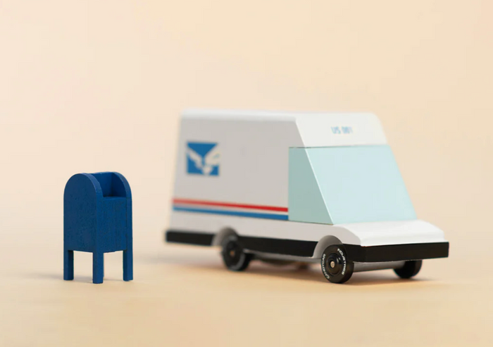 Futuristic Mail Van