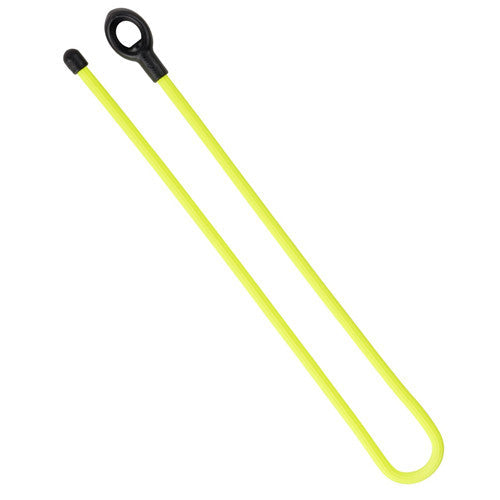 GearTieLoopableTwistTie 24" NeonYllw 2pk - GhillieSuitShop