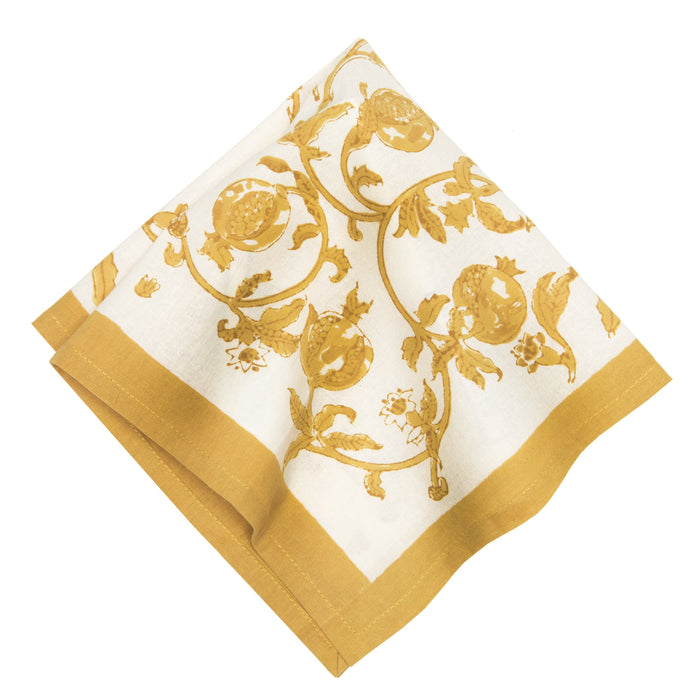 Granada Mustard Napkin Set/6