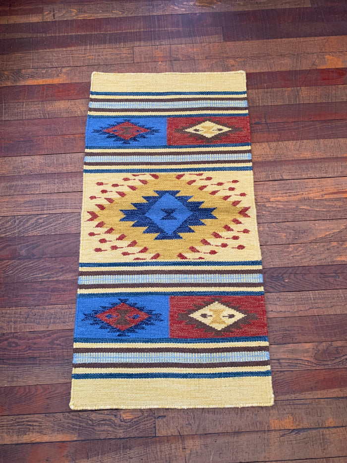Handwoven Wool Rug; Design 2147