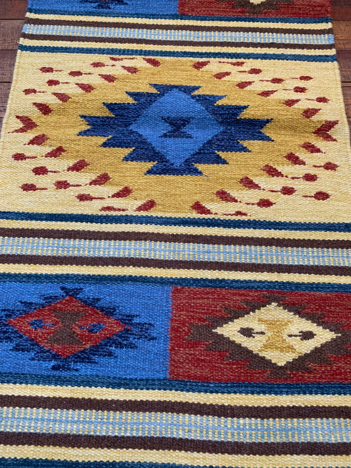 Handwoven Wool Rug; Design 2147