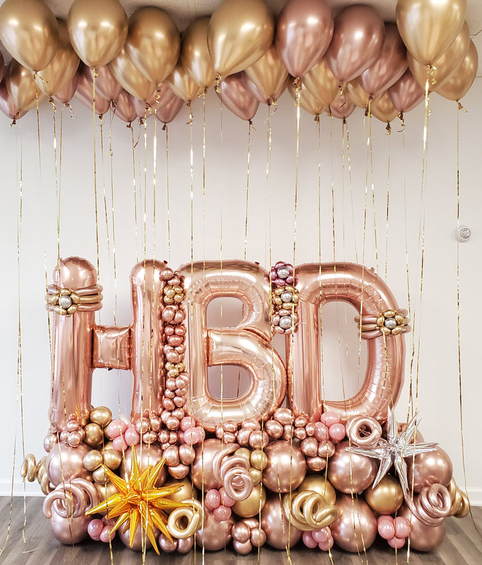 HBD BOGA Balloon Bouquet