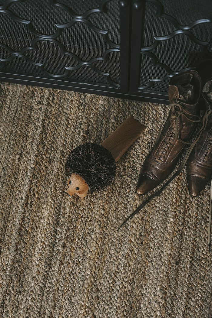 Hedgehog Wooden Door Stopper