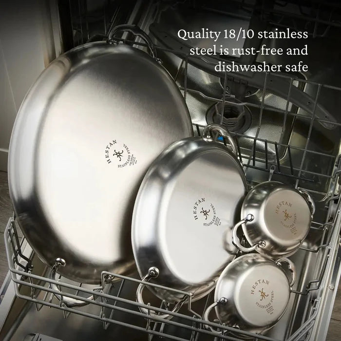 Hestan Provisions Clad Oval Au Gratin: Medium