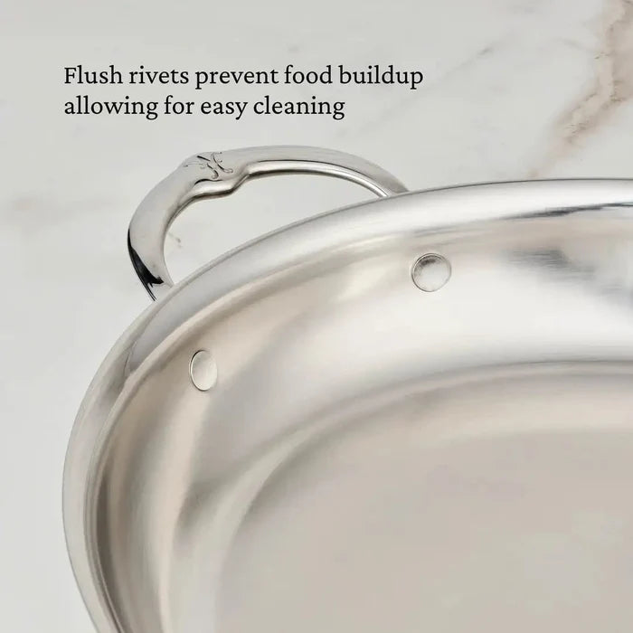 Hestan Provisions Clad Oval Roaster: Large