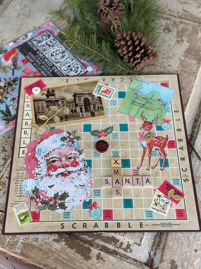 Holiday Santa Scrabble Board Class Oct 24th 10:30 am