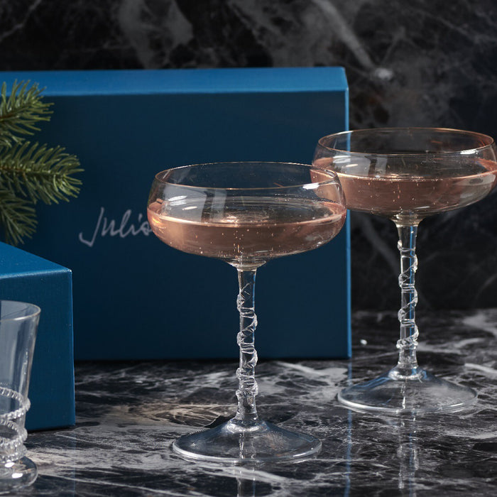 Juliska Amalia Champagne Coupe Set