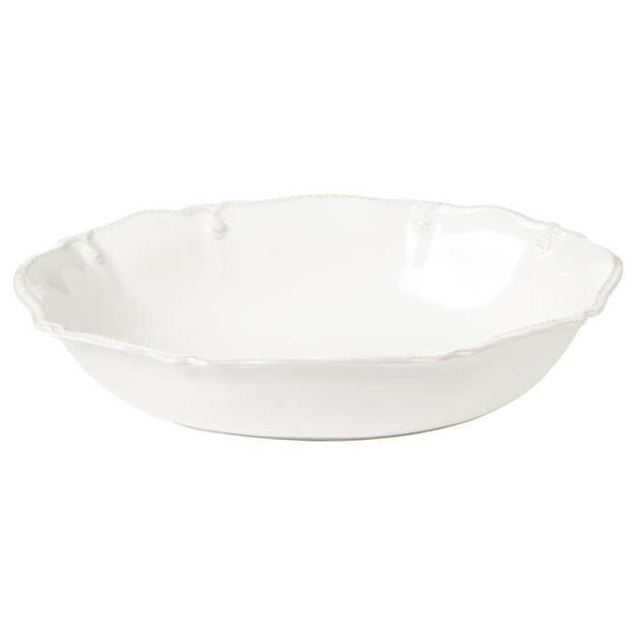 Juliska Berry & Thread Whitewash Oval Serving Bowl 12"