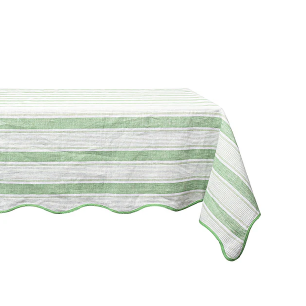Juliska Cabana Stripe Seagrass Tablecloth