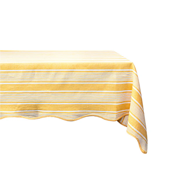 Juliska Cabana Stripe Sunshine Tablecloth