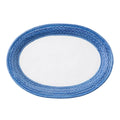 Juliska Le Panier White / Delft Blue Platter 17"