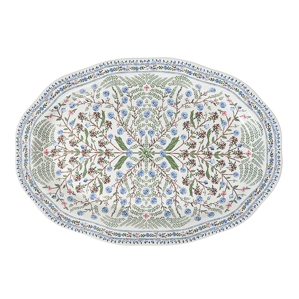 Juliska Villa Seville Chambray Platter 17"