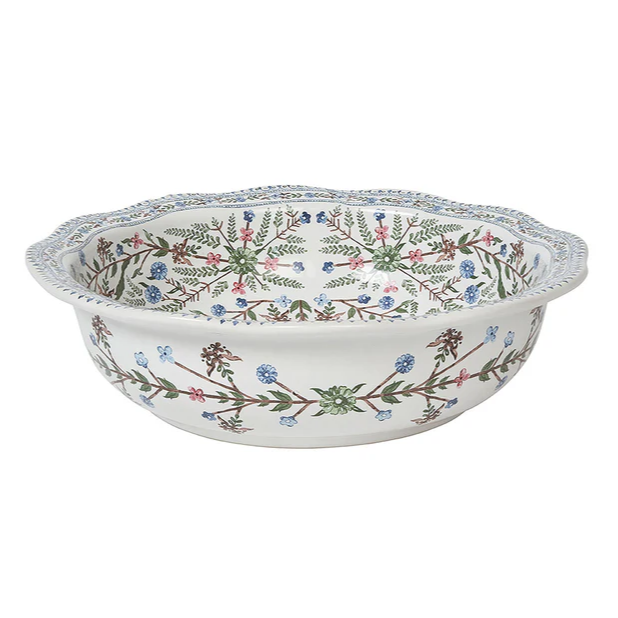 Juliska Villa Seville Chambray Serving Bowl 12"