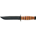 KA-BAR Knives - Brown - Combo Edge - 1218 - SNK/WTO - Home Office