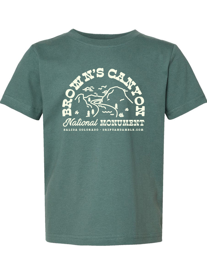 Kids Brown's Canyon T-shirt - Cotton