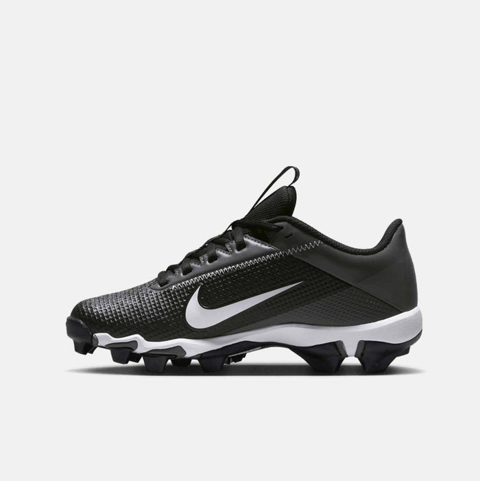 Side medial view of Kids' Vapor Edge Shark 2 Football Cleats.