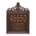 Lanai Estate Wall Address Plaque