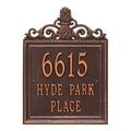 Lanai Standard Wall Address Plaque
