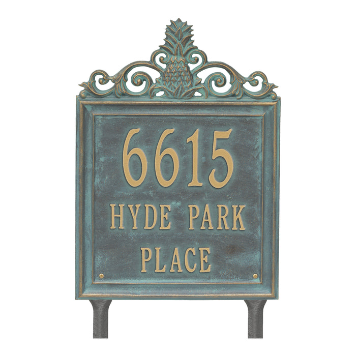 Lanai Standard Wall Address Plaque
