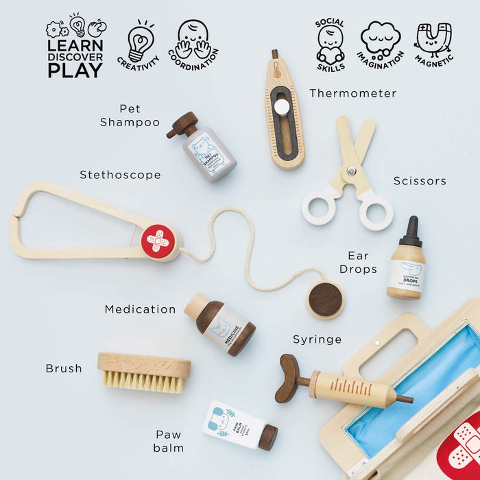 Le Toy Van Toy Animal Care Set