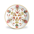 Decorative plate with floral pattern
