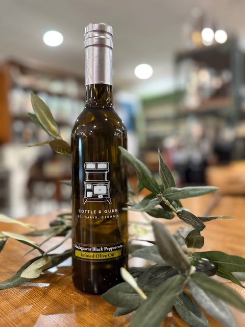 Madagascar Black Peppercorn Infused Olive Oil