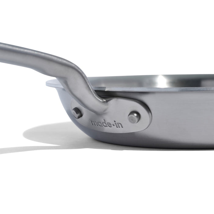 MADE IN® Stainless Clad Fry Pan:  8"