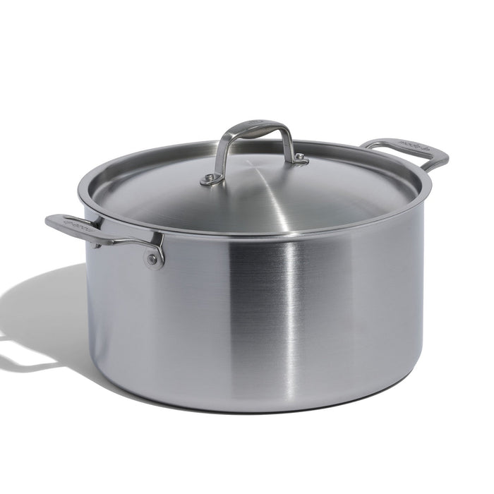 MADE IN® Stainless Clad Stock Pot with Lid: 12 QT