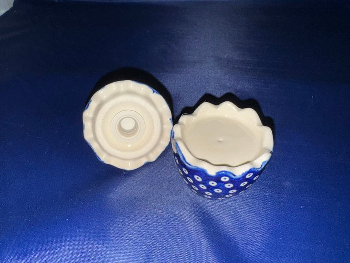 Manufaktura Blue Elegance S&P Cracked Egg - Shape: 115 - Pattern: Blue Elegance (70MI)