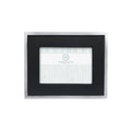 Mariposa Black Leather w/ Metal Border Frame