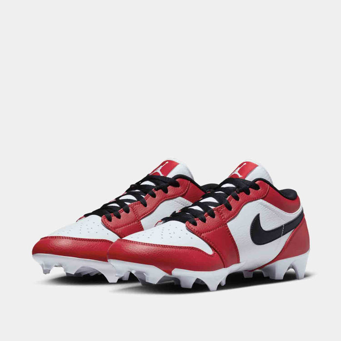 Front view of the Men's Jordan 1 Low TD Football Cleats.