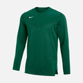 Men's 1/2 Zip Long-Sleeve Football Top, Gorge Green - SV SPORTS