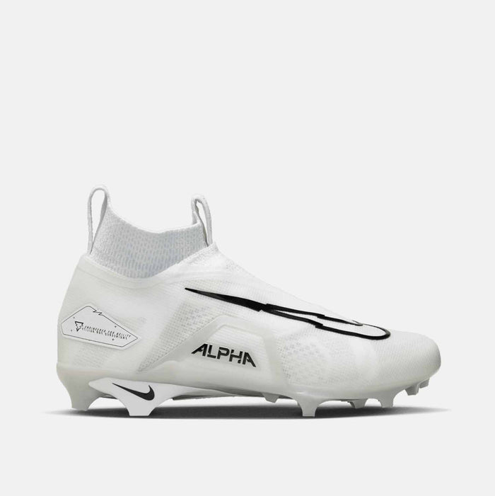 Side view of Nike Alpha Menace Elite 3 Football Cleats.