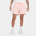 Front view of the Nike Men's Club Fleece French Terry Flow Shorts.