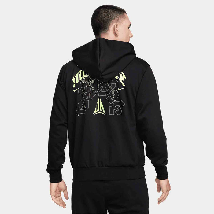 Rear view of the Nike Men's Dri-FIT Pullover Basketball Hoodie.