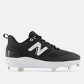 Side view of New Balance Men's Fresh Foam X 3000 V6 Metal Baseball Cleats.