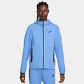 Front view of the Men's Nike Sportswear Tech Fleece Windrunner Full-Zip Hoodie.