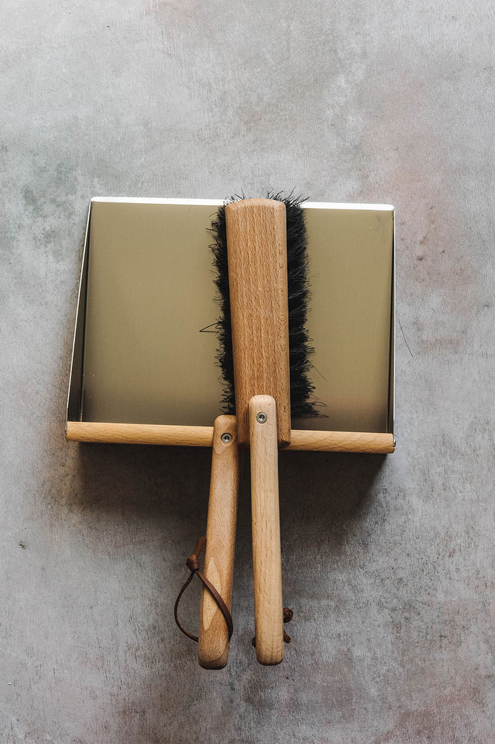 Metal Dustpan Set