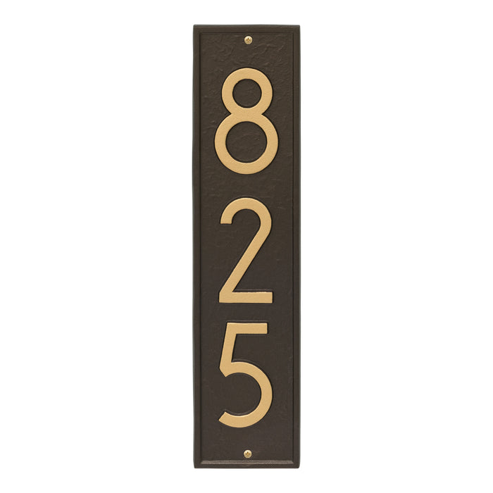 Modern Delaware Vertical Wall Plaque