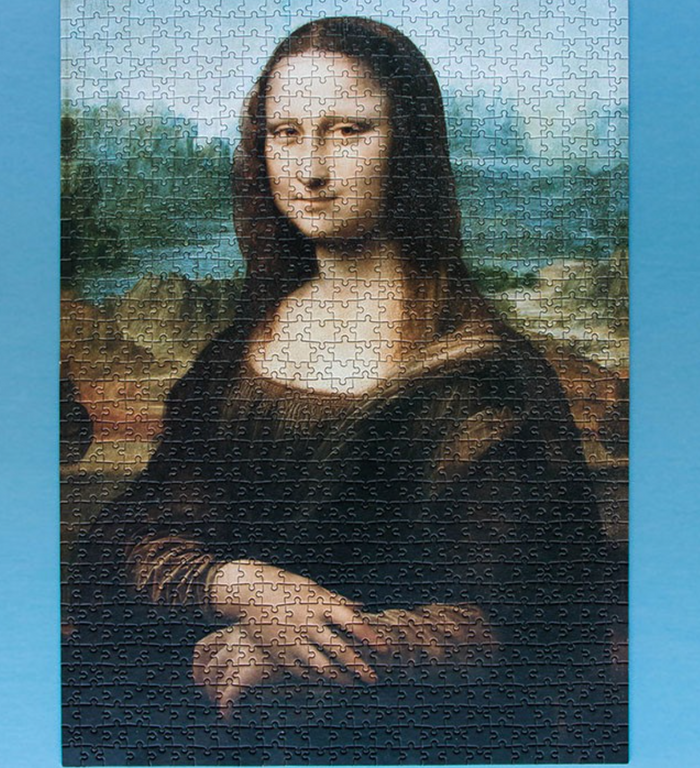 MONA LISA DAVINCI PUZZLE