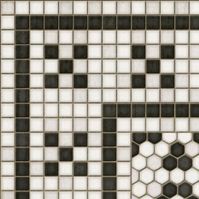 Mosaic F - Queensboro Plaza