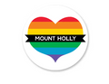 Mount Holly Pride Heart Sticker