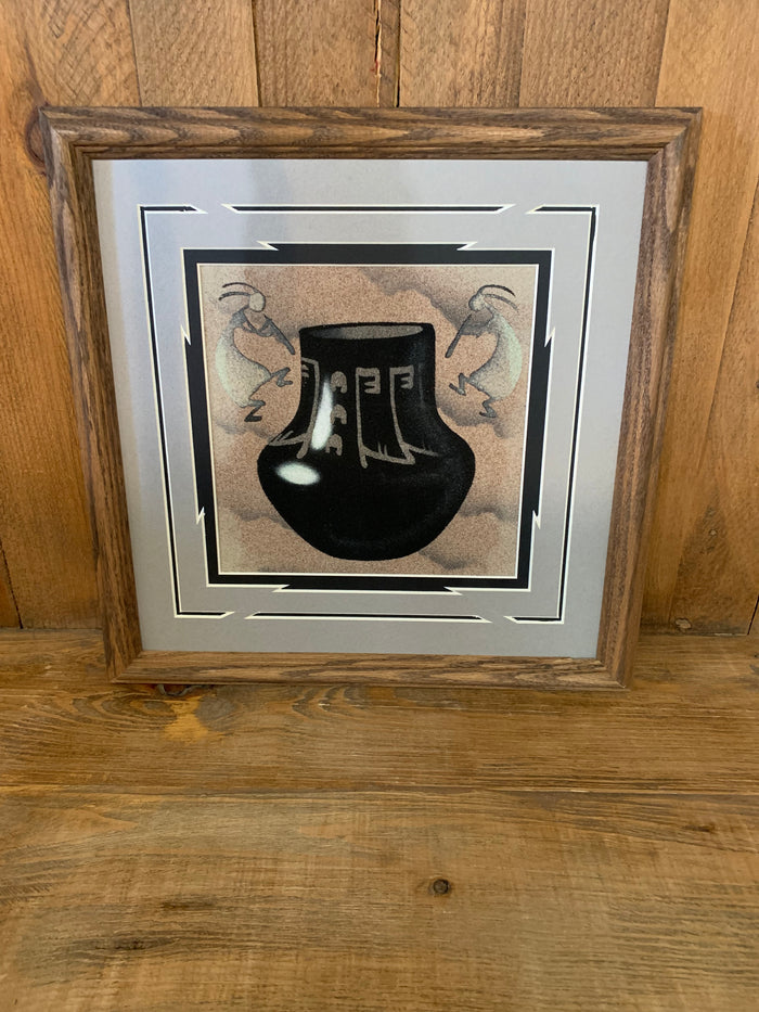 Navajo Sandpainting by Herman Tyler Jr; SP916-6