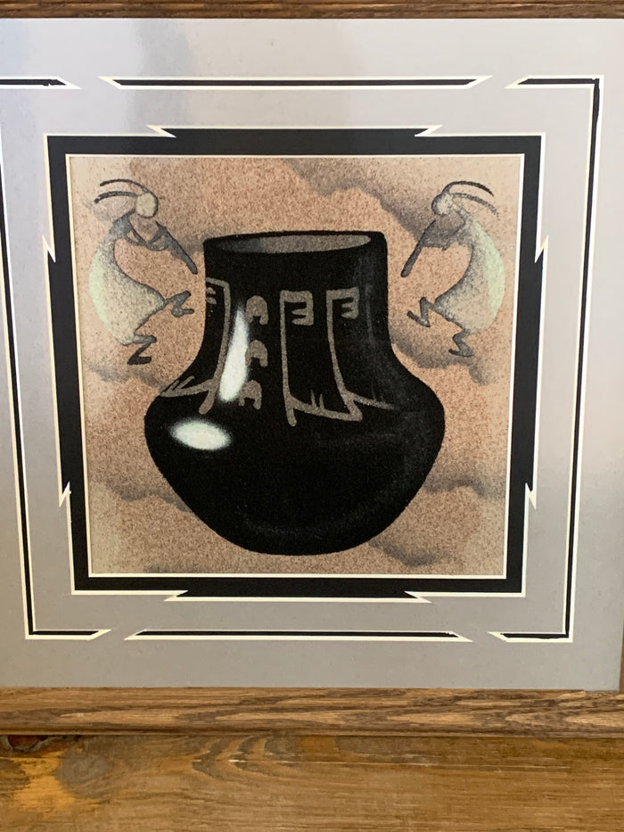 Navajo Sandpainting by Herman Tyler Jr; SP916-6