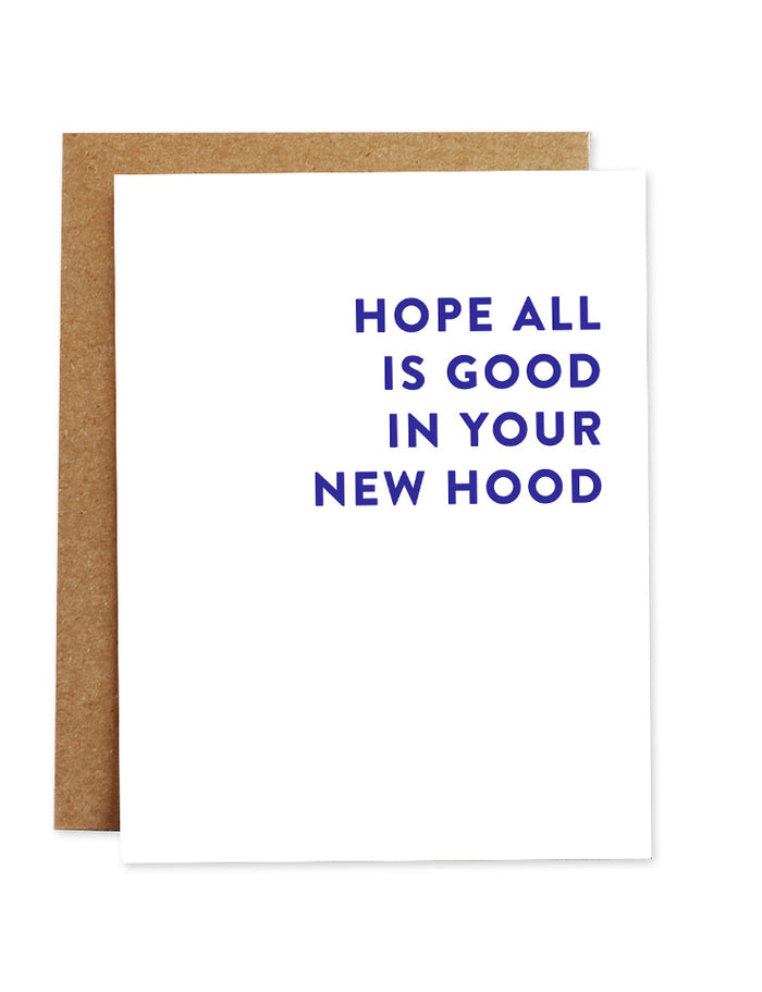 New Hood Card