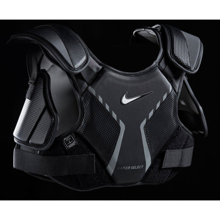 Nike Vapor Select Men's Lacrosse Shoulder Pads - Black